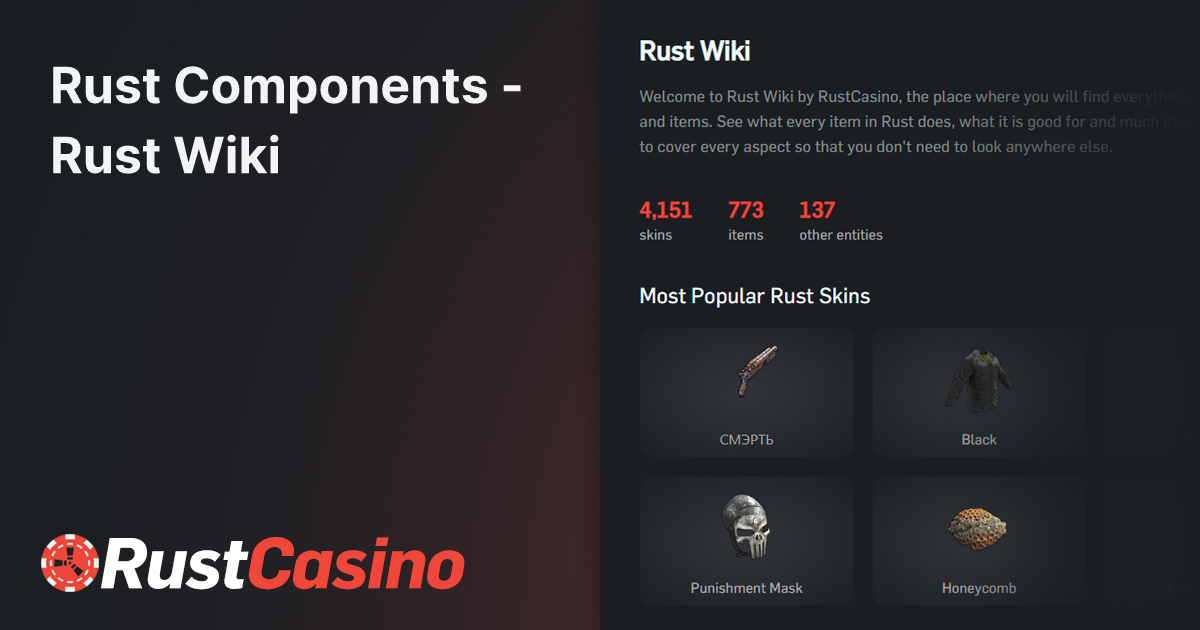 Rust Components - Rust Wiki