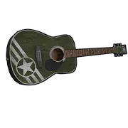 Army Acoustic Guitar