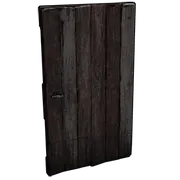 Bleached Ebony Door