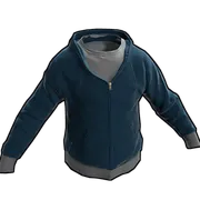 Blue Hoodie