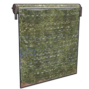 Camouflage Net Garage Door