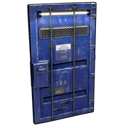 Cobalt Container Metal Door