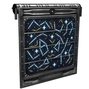 Constellations Garage Door