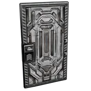 Dystopian Cell Door