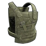 Forest Raiders Metal Chest Plate