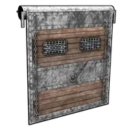 Frontier Rustic Garage Door