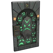 Ghostly Flame Door