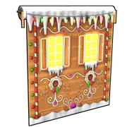 Gingerbread Garage Door