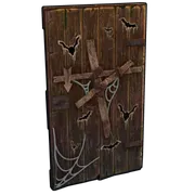 Halloween Wooden Door