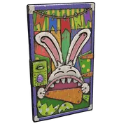 Happy Rabbit Door