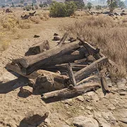 Large pile of Driftwood