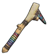 Mosaic Stone Pick Axe