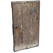 Old Heavy Wooden Door