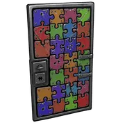 Puzzle Sheet Metal Door