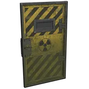 Radioactive Armored Door