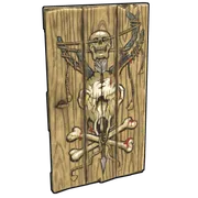 Rampage Wooden Door