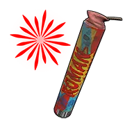 Red Roman Candle