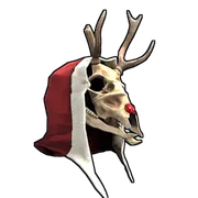 Rudolph Skull Mask