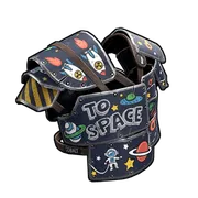 Space Raider Roadsign Vest