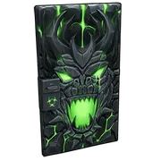 Toxic Dragon Metal Door