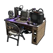 Twitch Rivals Desk