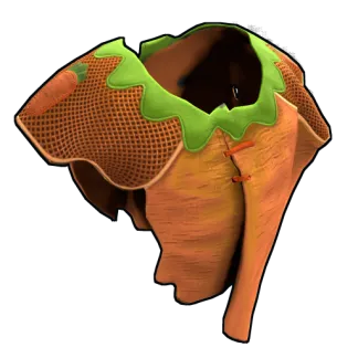 Carrot Poncho - Rust Skin Price & Details