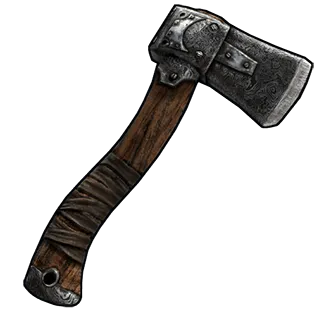 Damascus Steel Hatchet - Rust Skin Price & Details