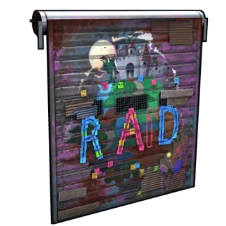 RAD Garage Door - Rust Skin Price & Details