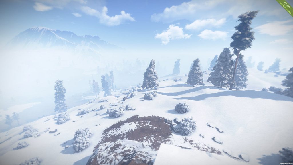 rust snow biome