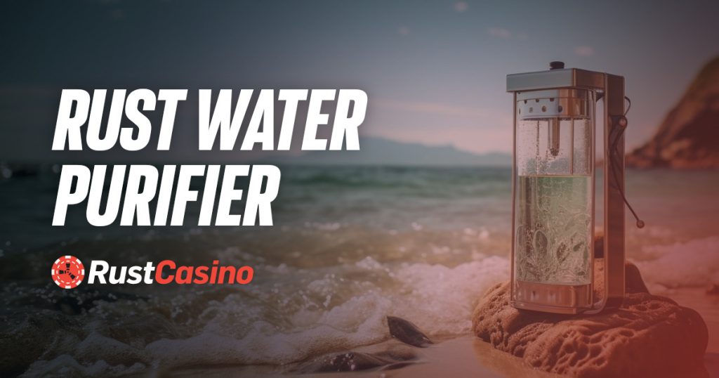 rust water purifier