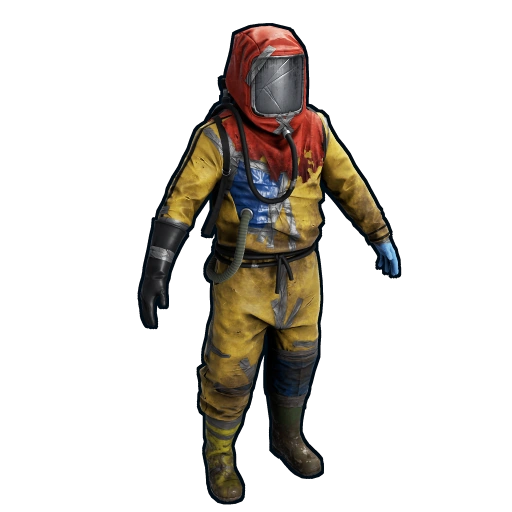 hazmat suit rust