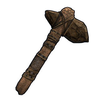 Ancient Gods Stone Hatchet