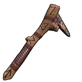 Ancient Runic Pick Axe