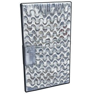 Arctic Camouflage Net Door