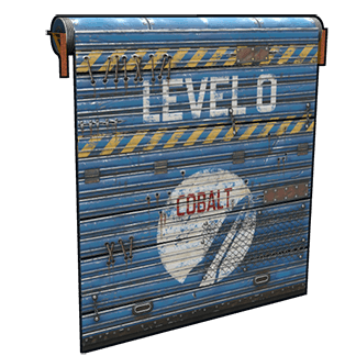 Cobalt Space Door