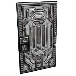 Dystopian Cell Door