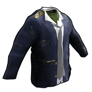 Salvaged Shirt, Coat and Tie